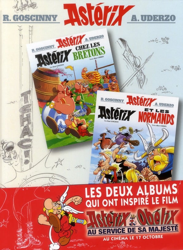 Astérix chez les Bretons ; Astérix et les Normands - Cover