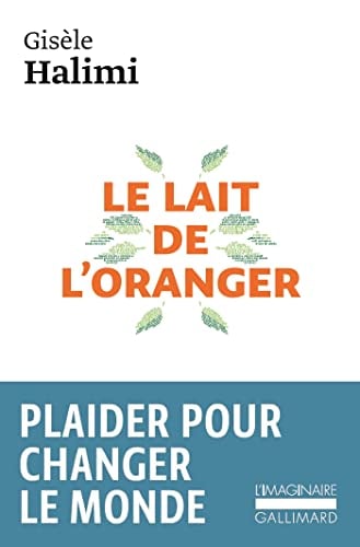 Le lait de l'oranger - Cover