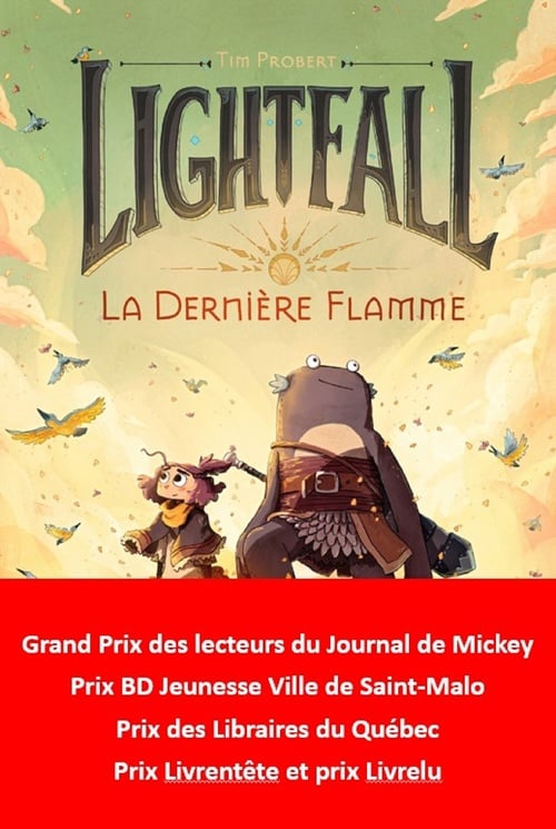 Lightfall (Tome 1) - La dernière flamme - Cover