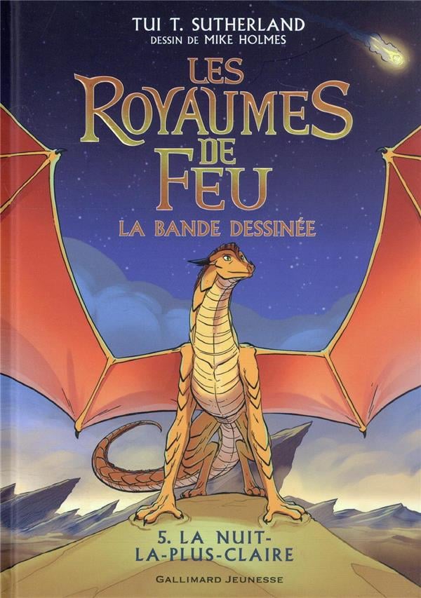 Les royaumes de feu Tome 5 : La nuit la plus claire - Cover