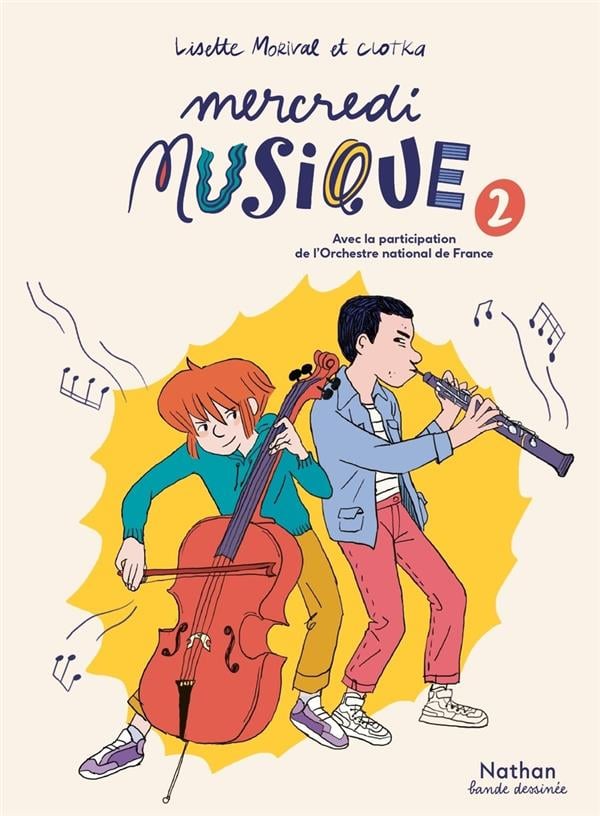 Mercredi musique Tome 2 - Cover