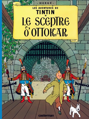 Le Sceptre d'Ottokar - Cover