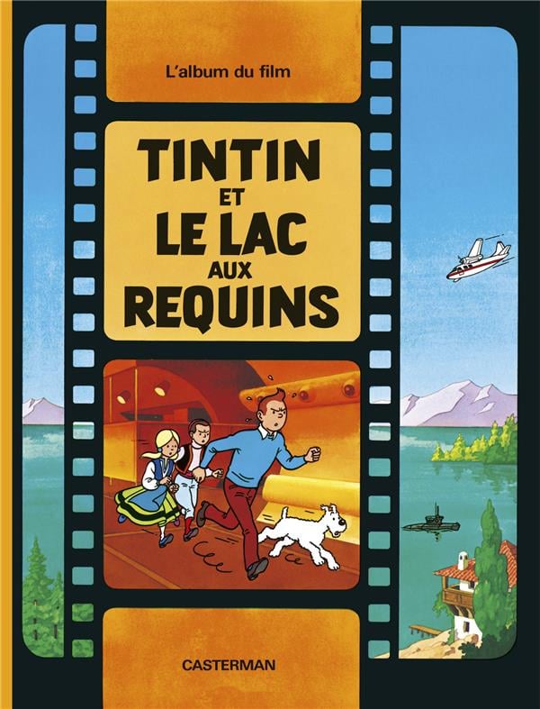 Tintin et le lac aux requins - Cover