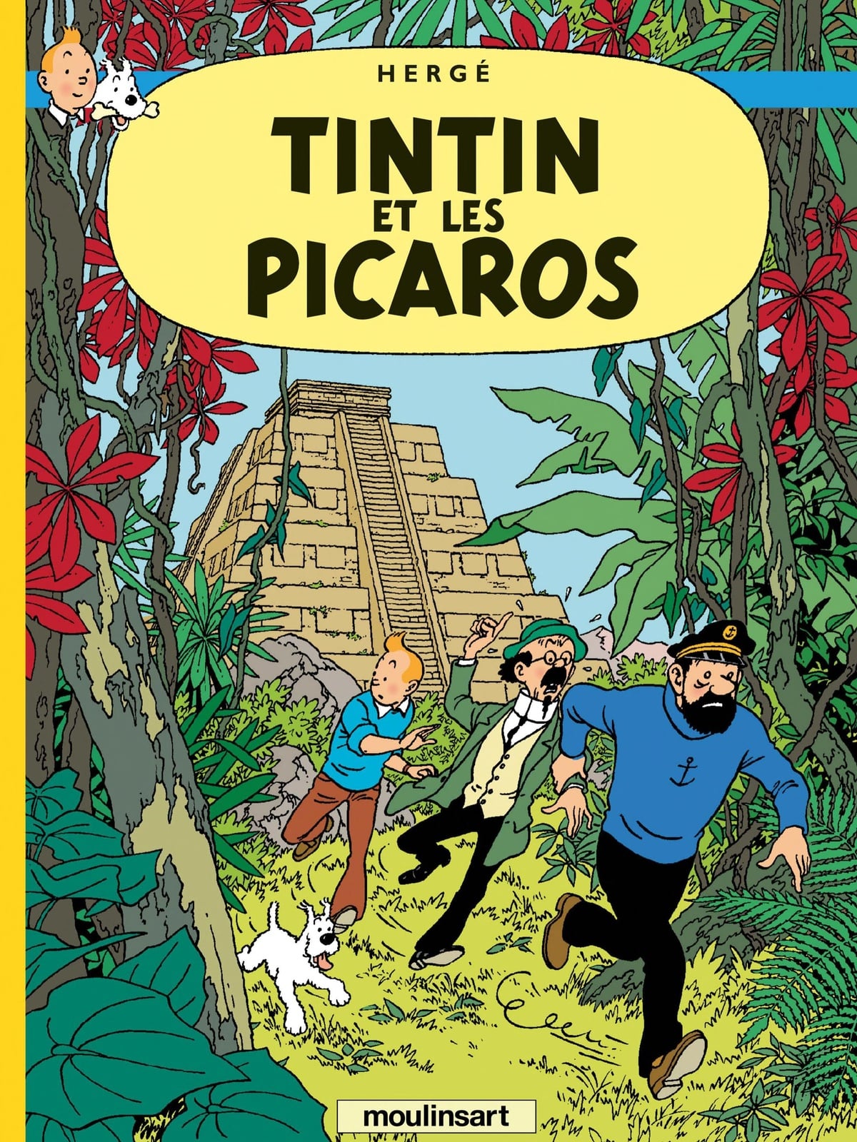 Tintin et les Picaros - Cover