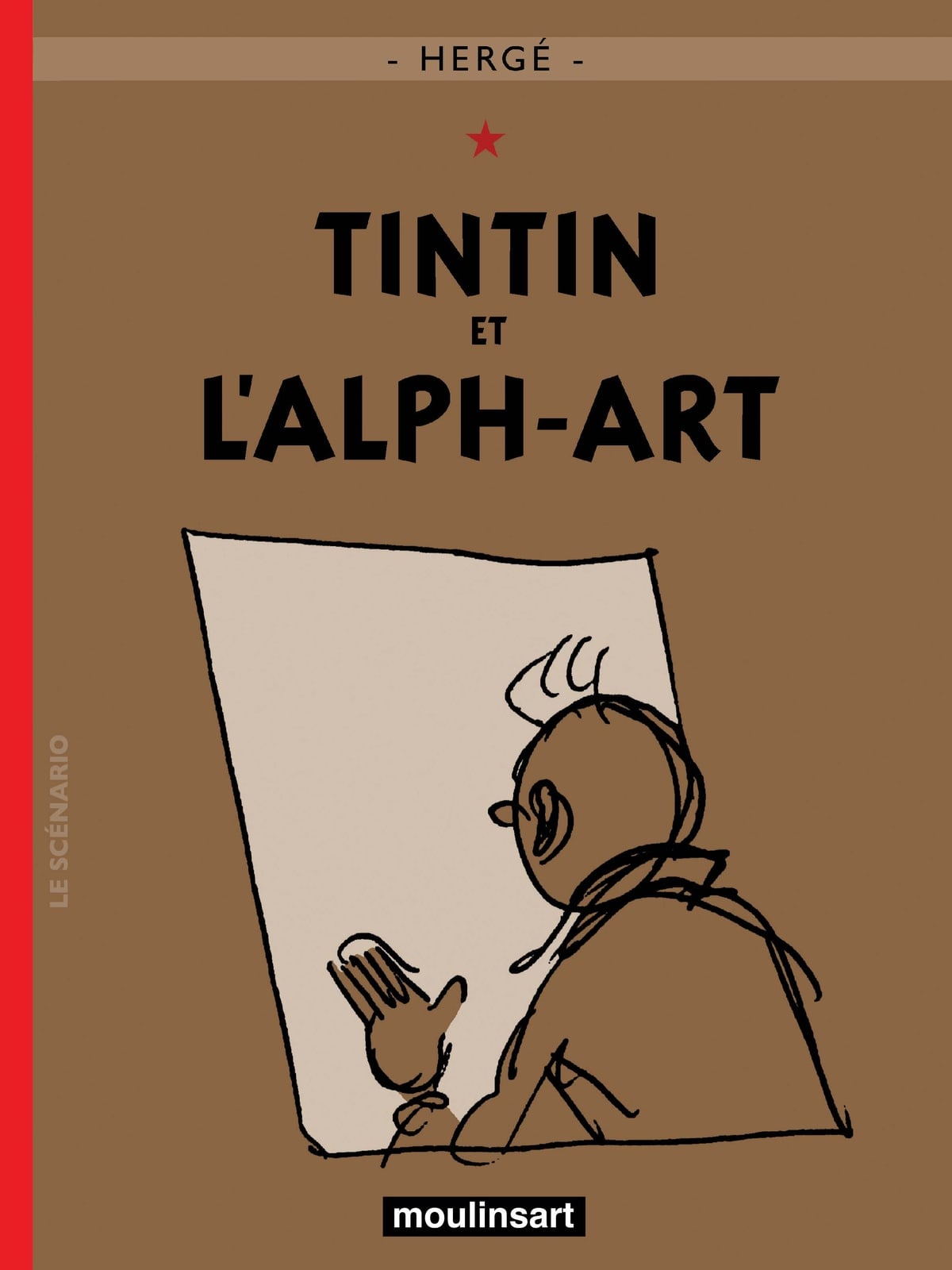 Tintin et I' Alph-Art - Cover