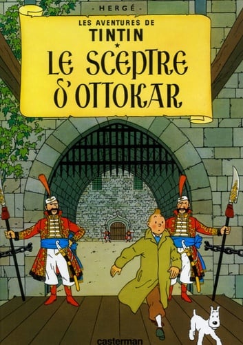 Le sceptre d'Ottokar - Cover