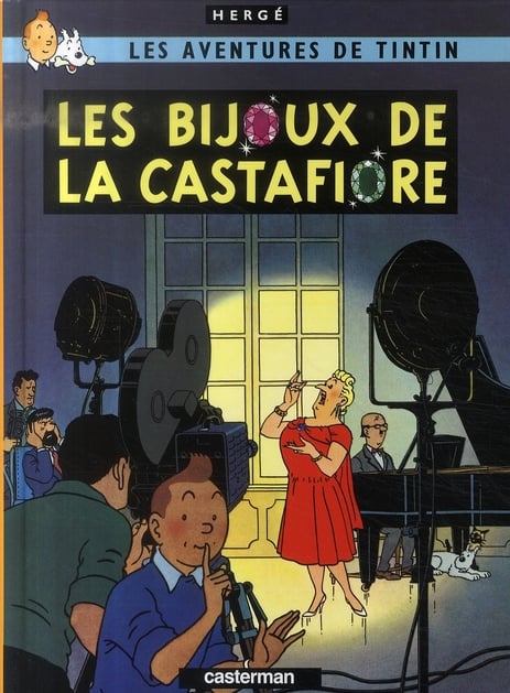 Les bijoux de la castafiore - Cover