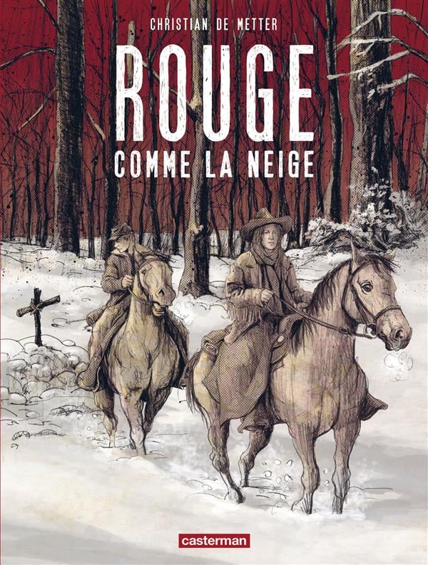 Rouge comme la neige - Cover