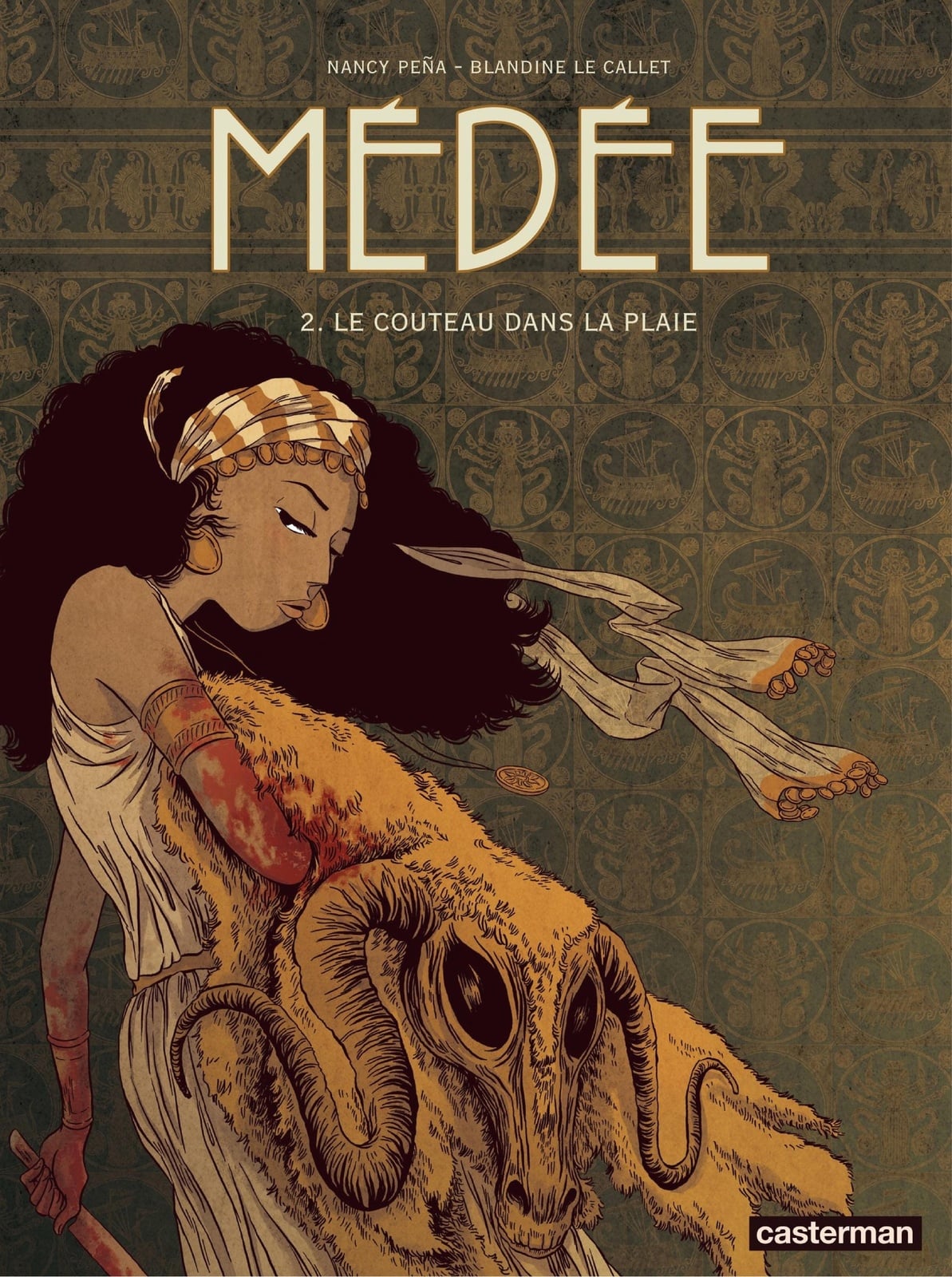 Médée (Tome 2) - Le couteau dans la plaie - Cover