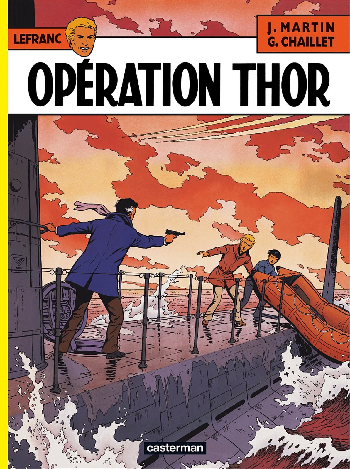 Lefranc (Tome 6) - Opération Thor - Cover