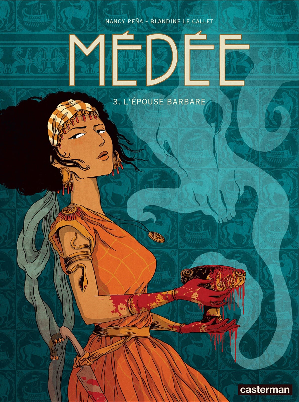 Médée (Tome 3) - L’Épouse barbare - Cover