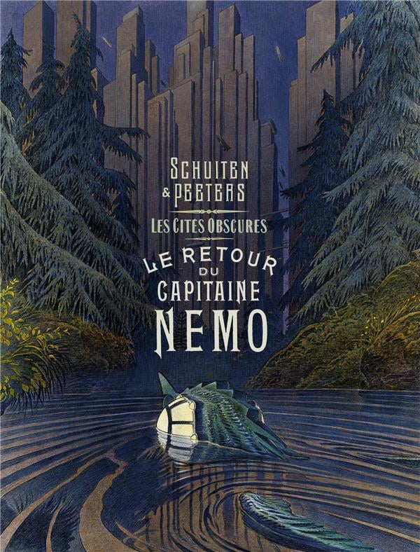 Les cités obscures : Le Retour du Capitaine Nemo - Cover