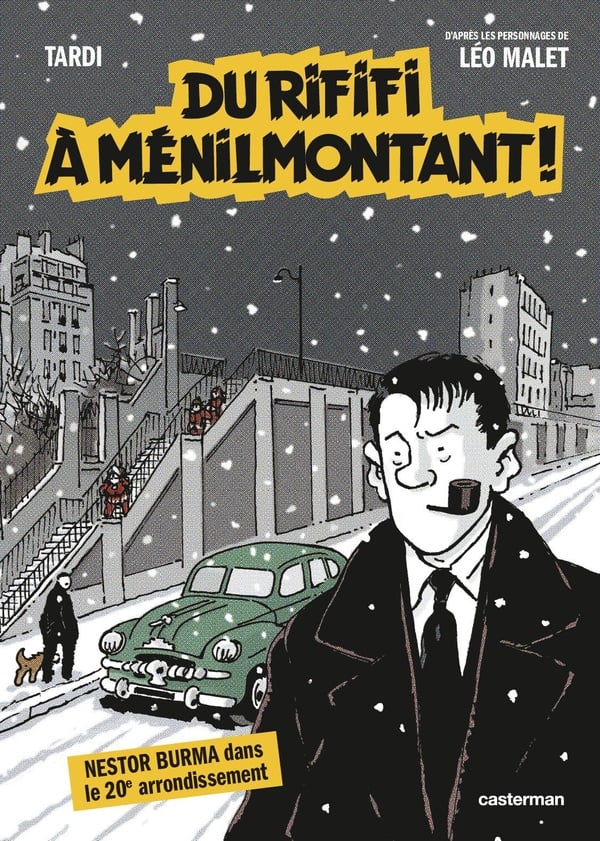 Nestor Burma : Du rififi à Ménilmontant - Cover