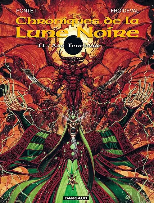 Chroniques de la lune noire - Cover