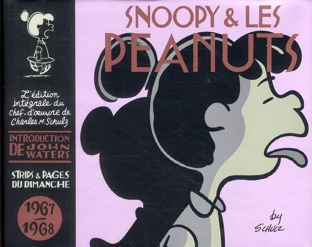 Snoopy & les Peanuts : 1967-1968 - Cover
