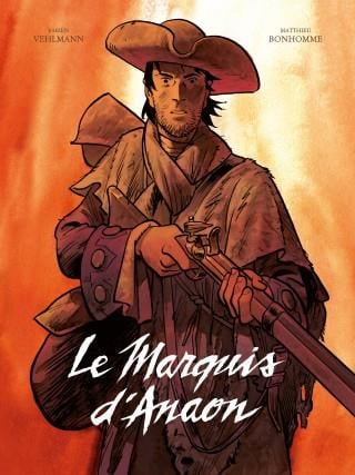 Le marquis d'Anaon : Intégrale Tomes 1 à 5 - Cover