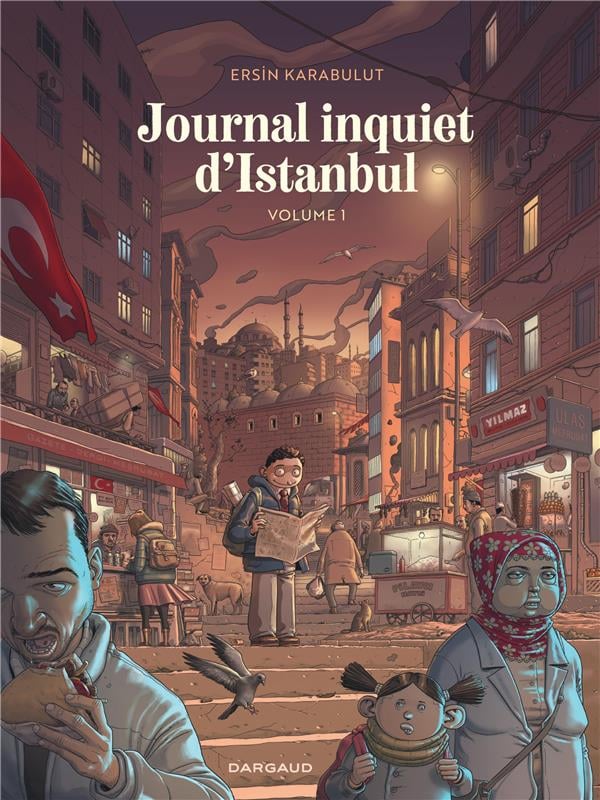 Journal inquiet d'Istanbul - Cover