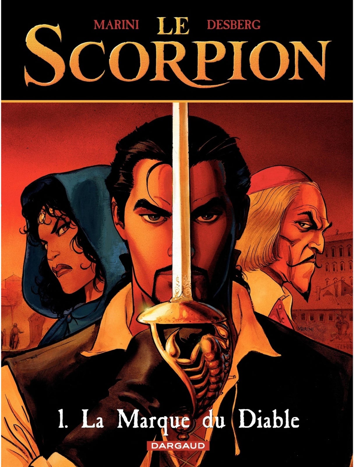 Le Scorpion - tome 1 - La Marque du Diable - Cover