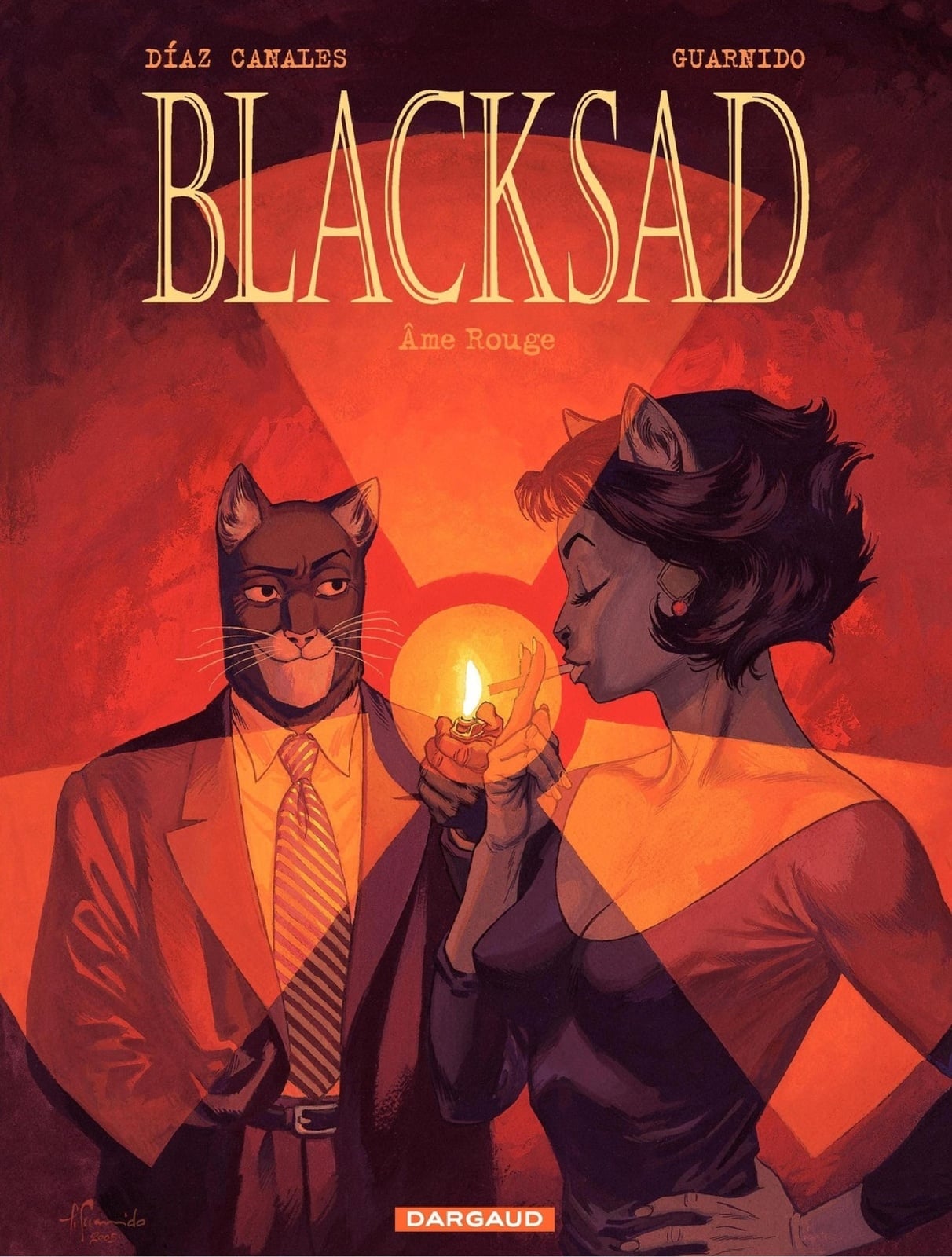 Blacksad - tome 3 - Ame rouge - Cover