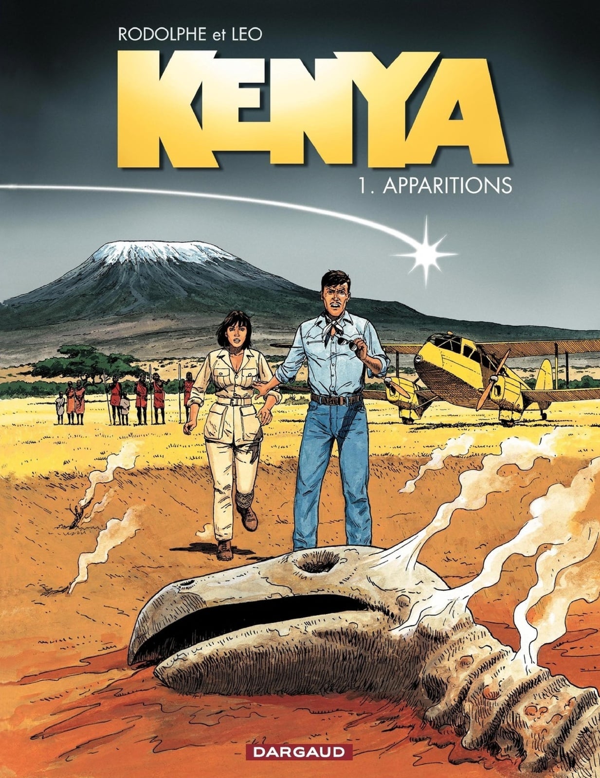 Kenya - tome 1 - Apparitions - Cover