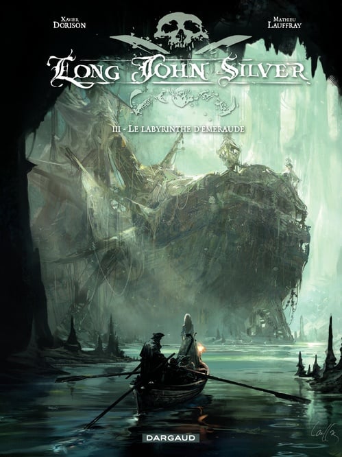 Long John Silver – tome 3 – Le Labyrinthe d'Emeraude - Cover