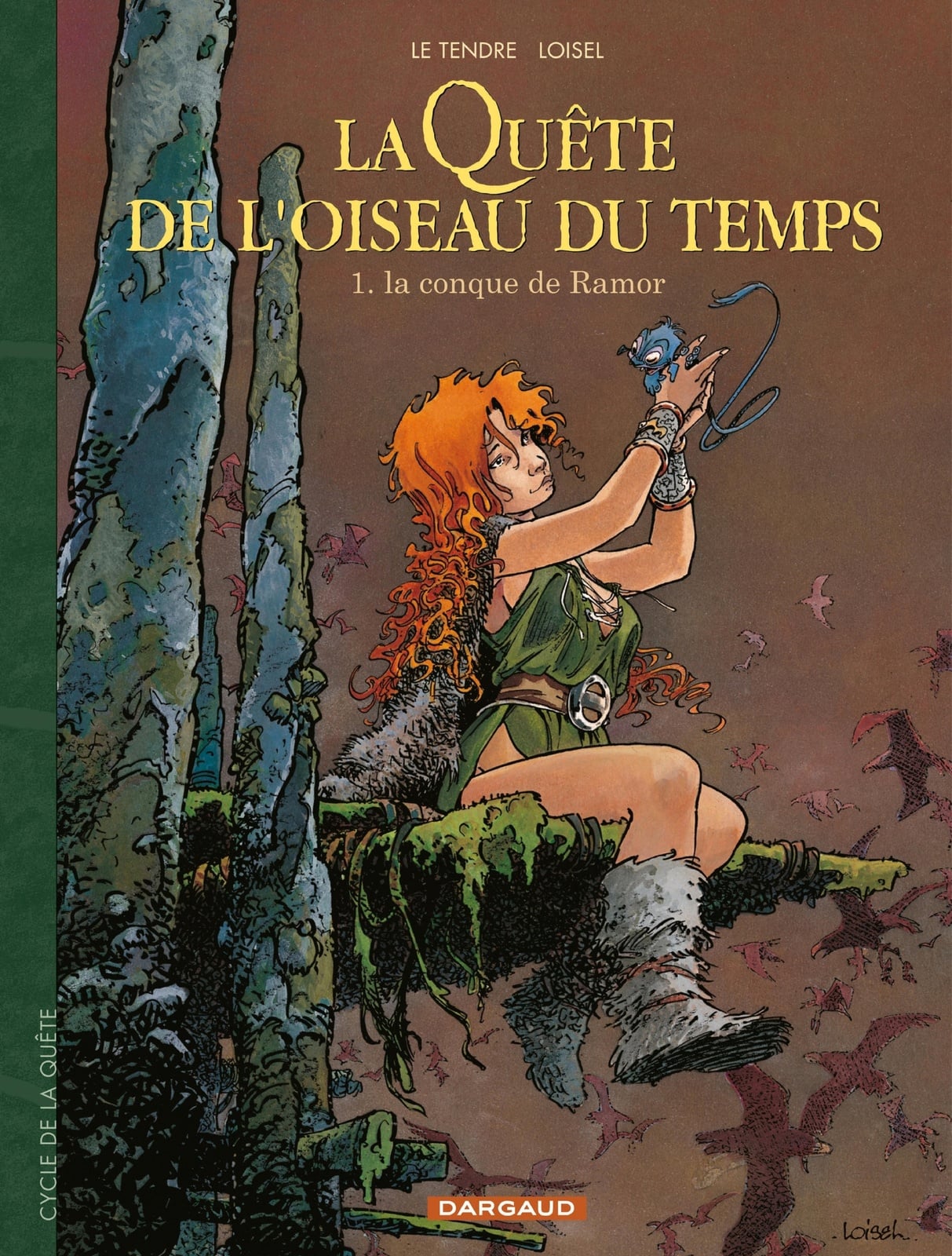La Quête de l'Oiseau du Temps - Tome 1 - La Conque de Ramor - Cover