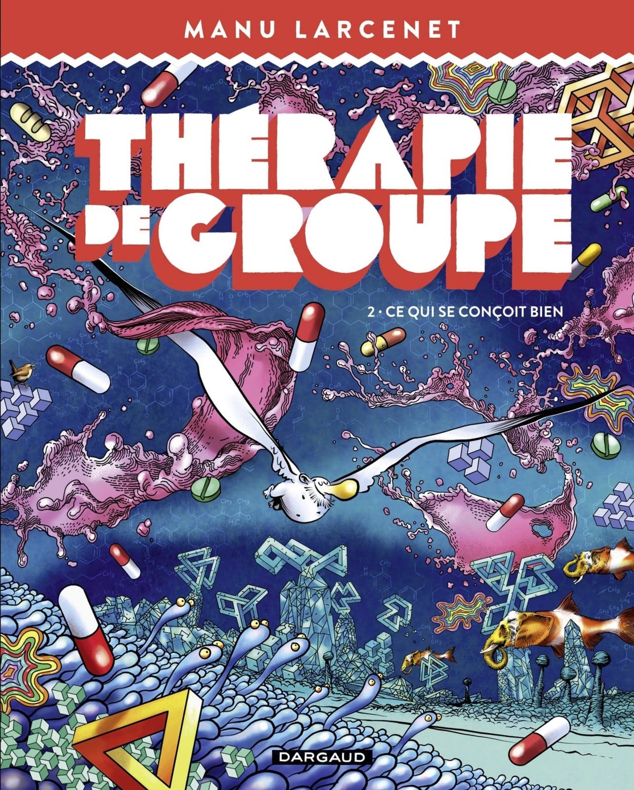 Thérapie de groupe - Tome 2 - Ce qui se conçoit bien - Cover