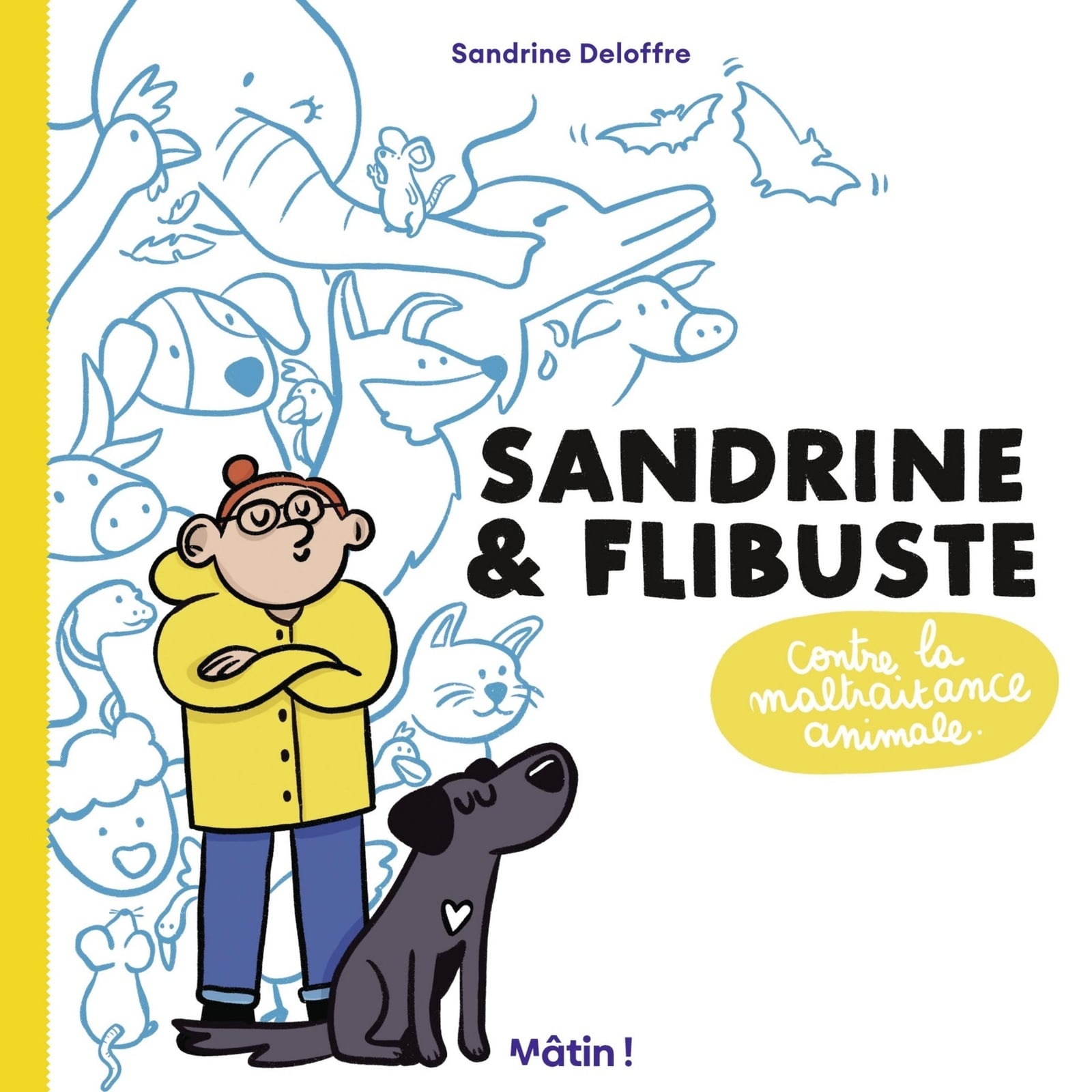 Sandrine et Flibuste contre la maltraitance animale - Cover
