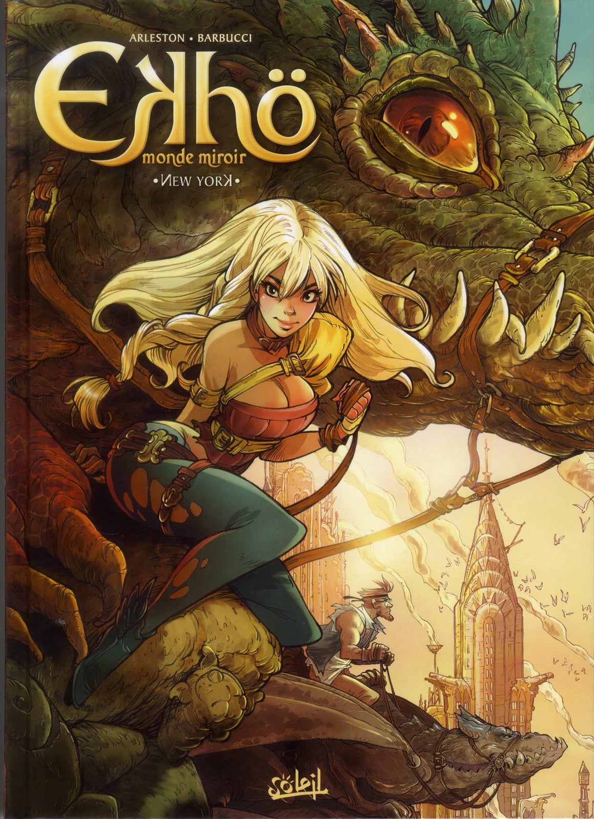 Ekhö, monde miroir Tome 1 : New York - Cover