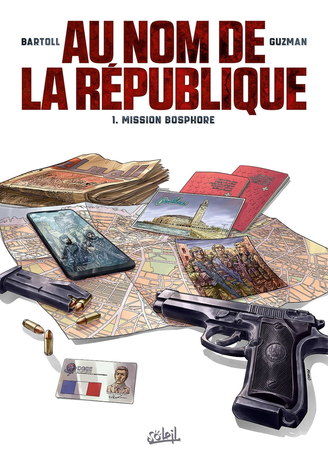 Au nom de la République T01 - Cover
