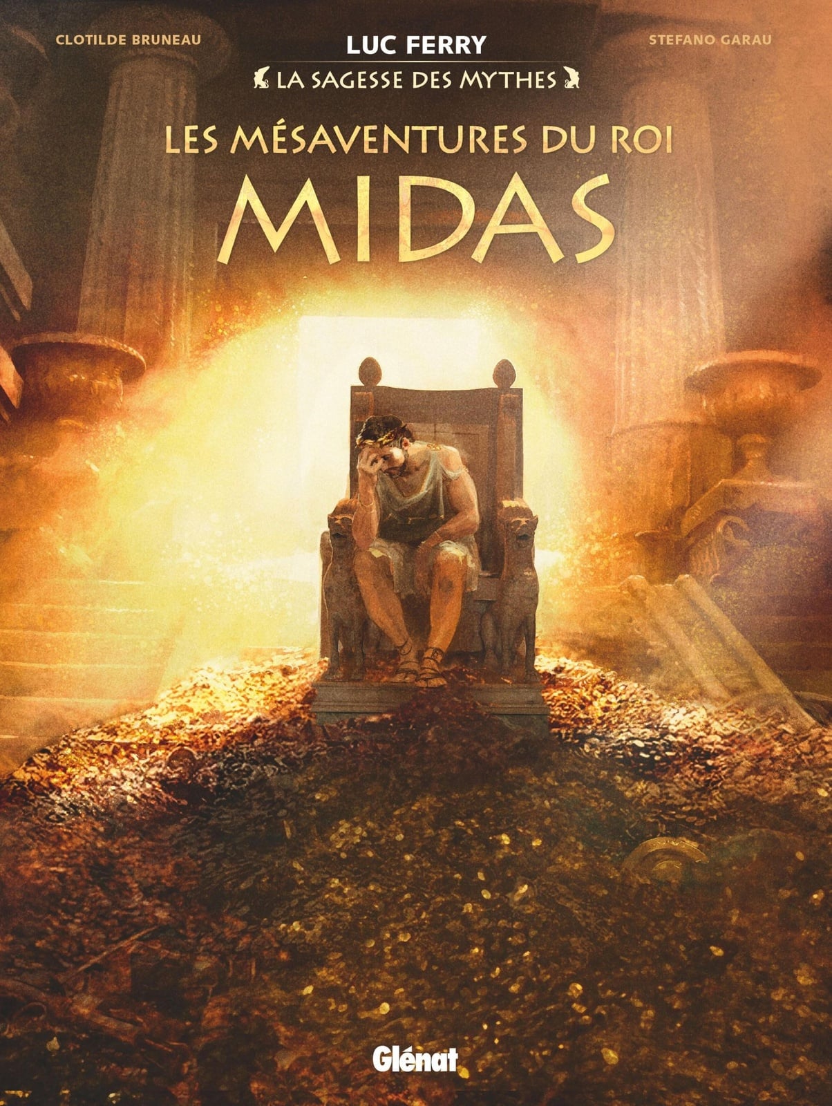 Les Mésaventures du roi Midas - Cover