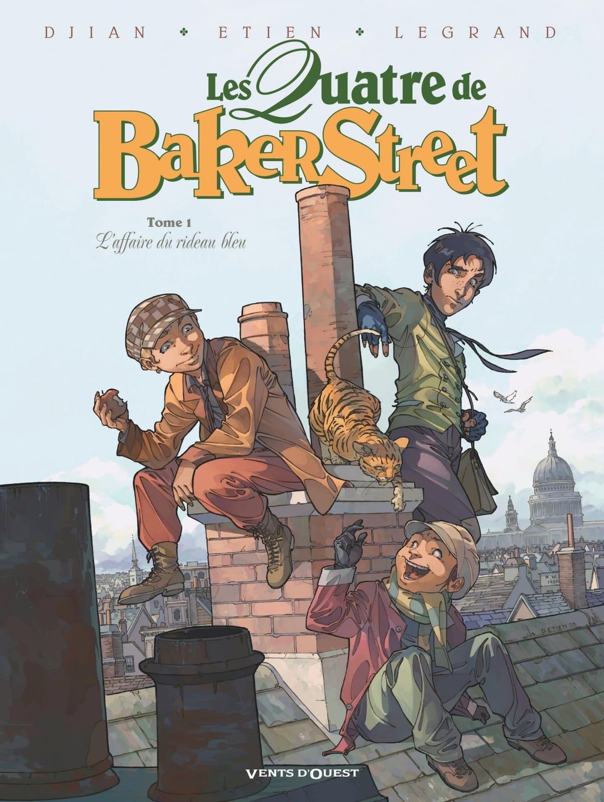 Les Quatre de Baker Street - Tome 01 - Cover