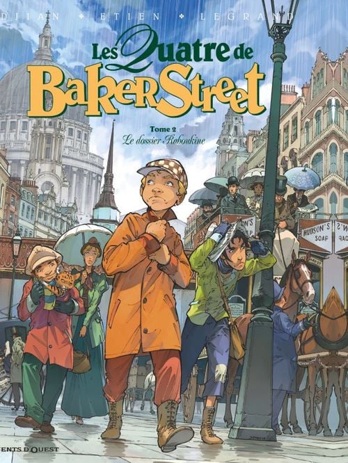 Les Quatre de Baker Street - Tome 02 - Cover
