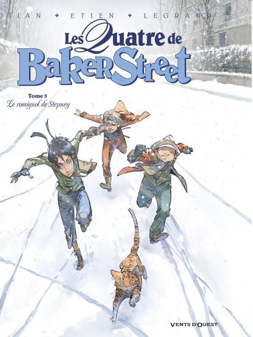 Les Quatre de Baker Street - Tome 03 - Cover