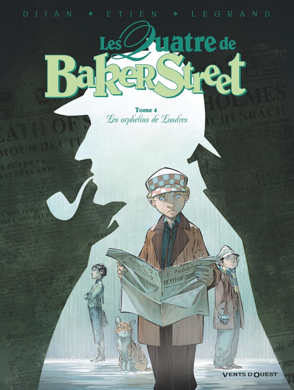 Les Quatre de Baker Street - Tome 04 - Cover