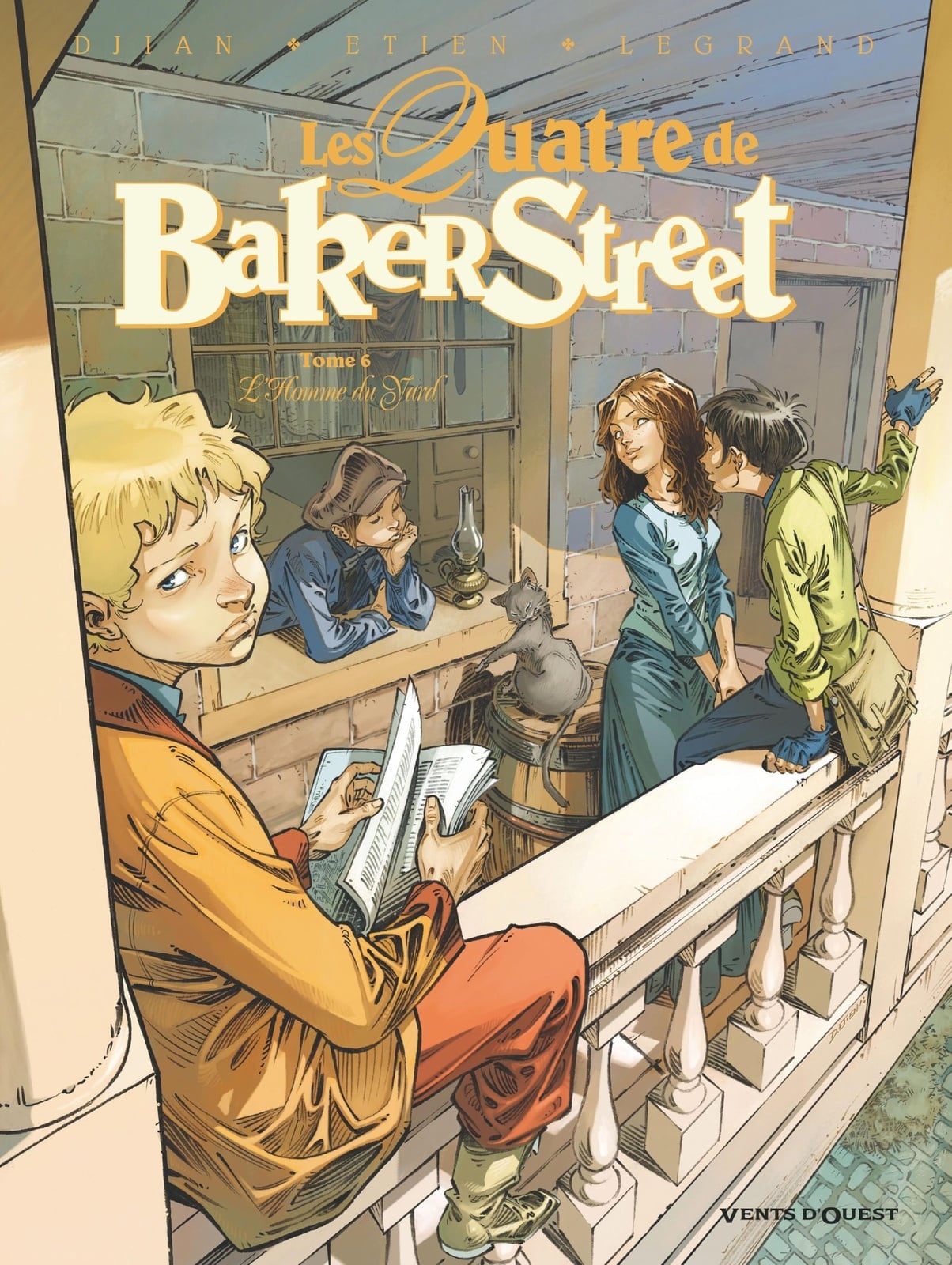 Les Quatre de Baker Street - - Cover