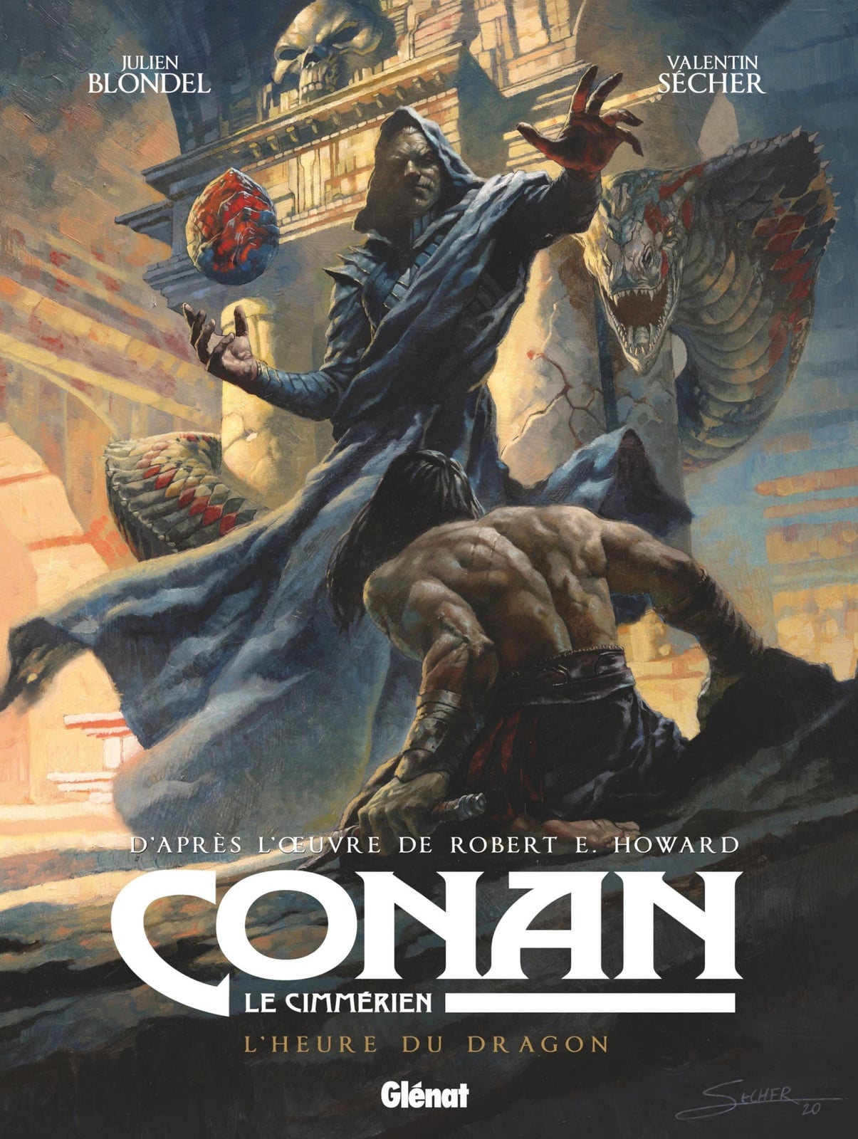 Conan le Cimmérien - L'Heure du Dragon - Cover