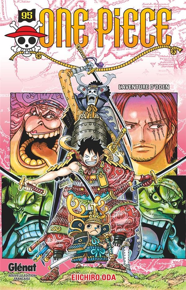 One Piece - édition originale Tome 95 : l'aventure d'Oden - Cover