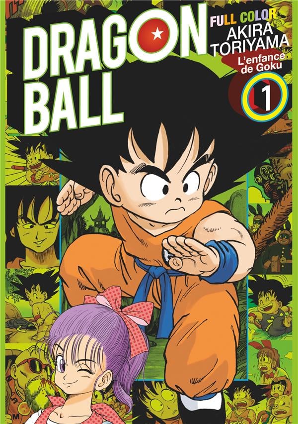Dragon Ball - Full color Tome 1 : L'enfance de Goku - Cover