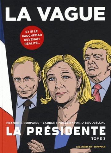 La présidente Tome 3 ; la vague - Cover