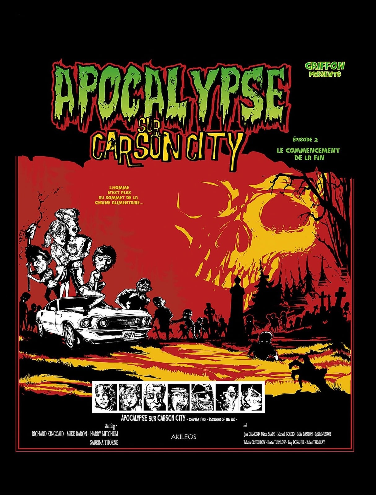 Apocalypse sur Carson City - Cover