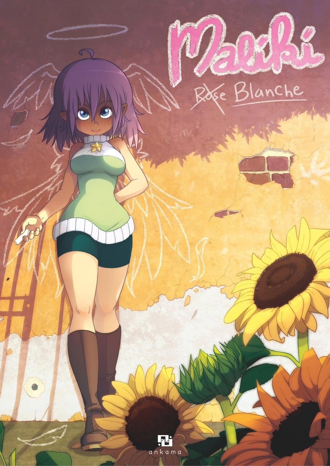 Maliki - Tome 4 - Rose blanche - Cover