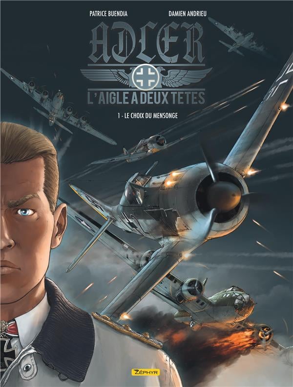 Adler, l'aigle à deux têtes Tome 1 : le choix du mensonge - Cover