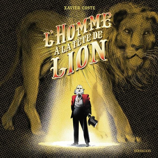 L'homme à la tête de lion - Cover