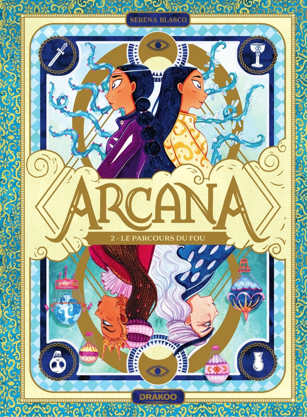 Arcana - Le parcours du fou - Tome 2 - Cover