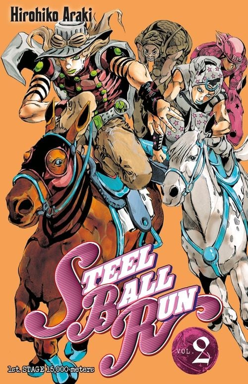 Jojo's - Steel Ball Run T02 - Cover