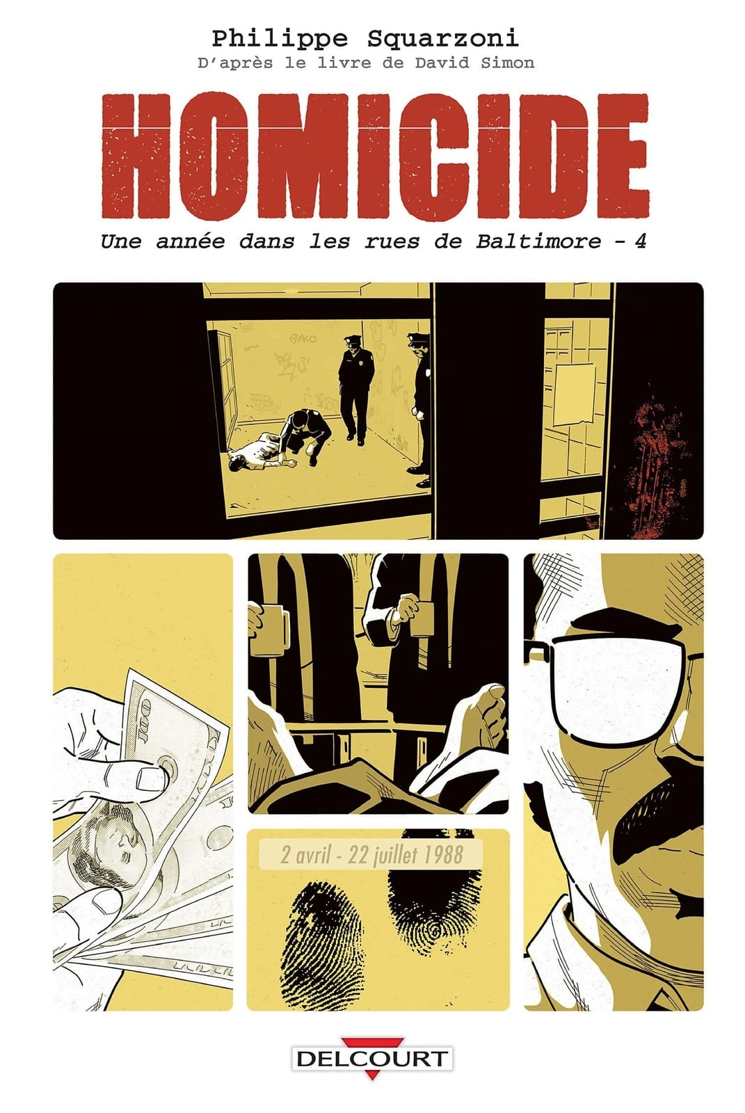 Homicide, une année dans les rues de Baltimore - Cover