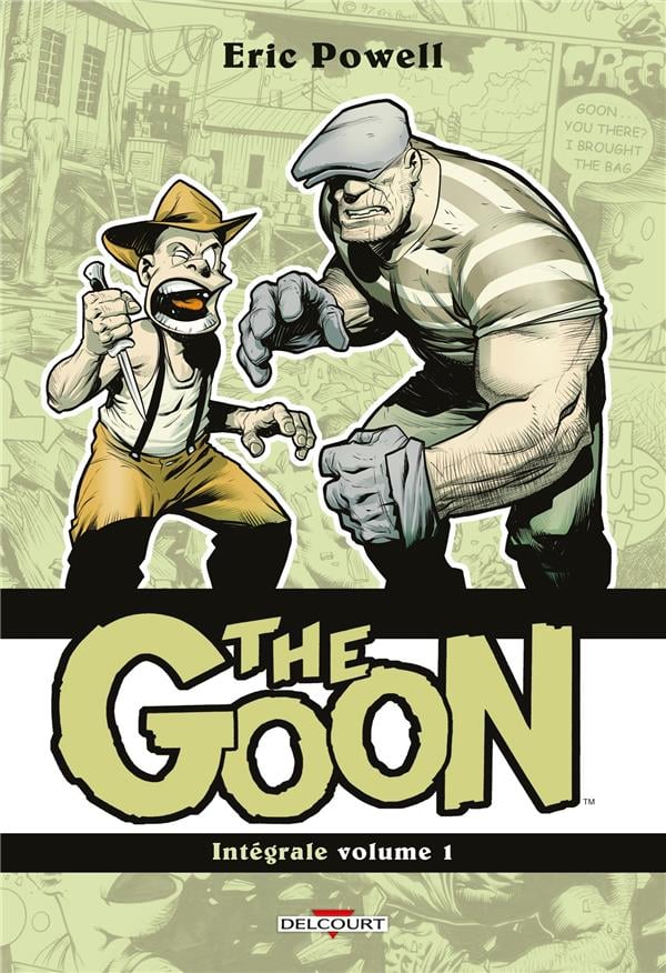The goon : Intégrale vol.1 : Tomes 1 à 3 - Cover