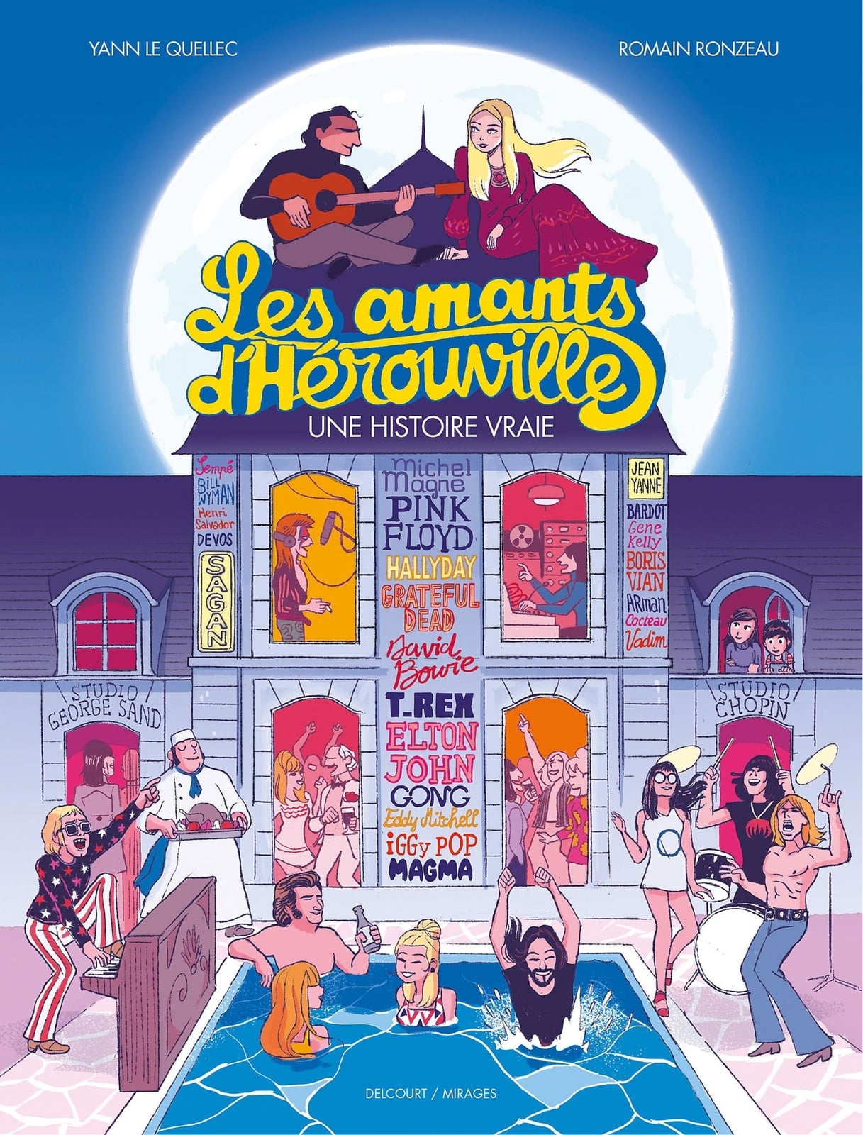 Les Amants d'Hérouville - Une histoire vraie - Cover