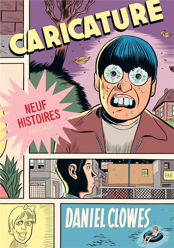 La Bibliothèque de Daniel Clowes - Caricature - Cover